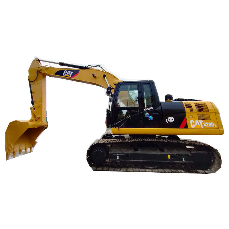 بیل هیدرولیک 20 تن کارکرده بیل مکانیکی کارکرده CAT 320D ساخت و ساز بزرگ
