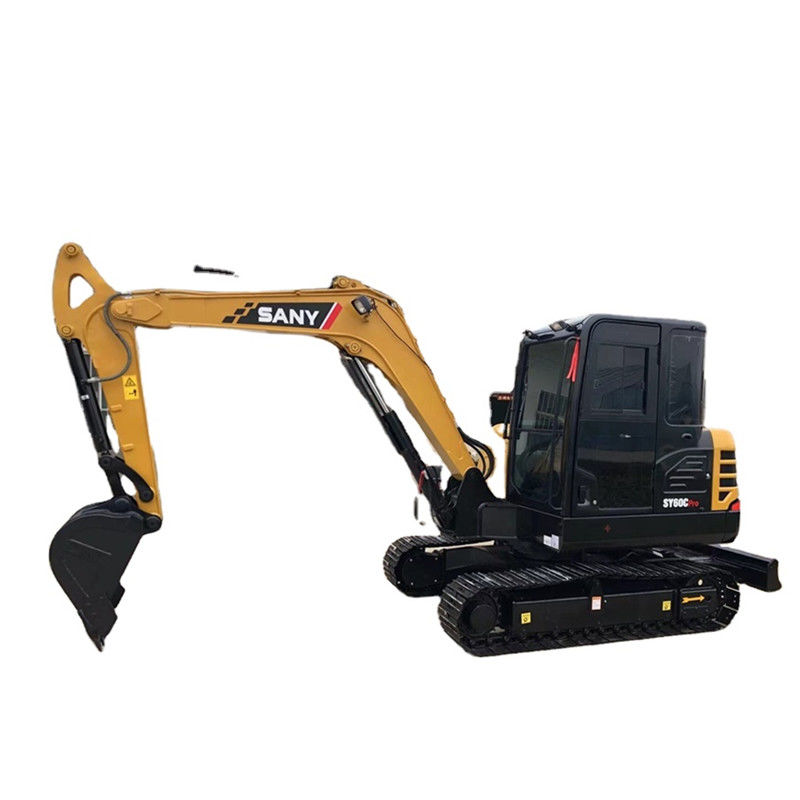 بیل مکانیکی هیدرولیک مینی خزنده بیل مکانیکی بیل مکانیکی Sany SY60C Pro 6 تن