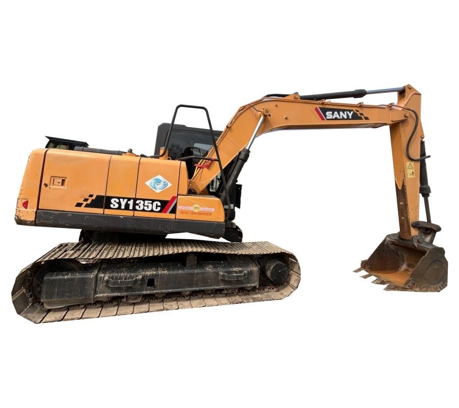 بیل مکانیکی 13 تنی مینی کارکرده Sany بیل مکانیکی بیل مکانیکی هیدرولیک SANY SY135C