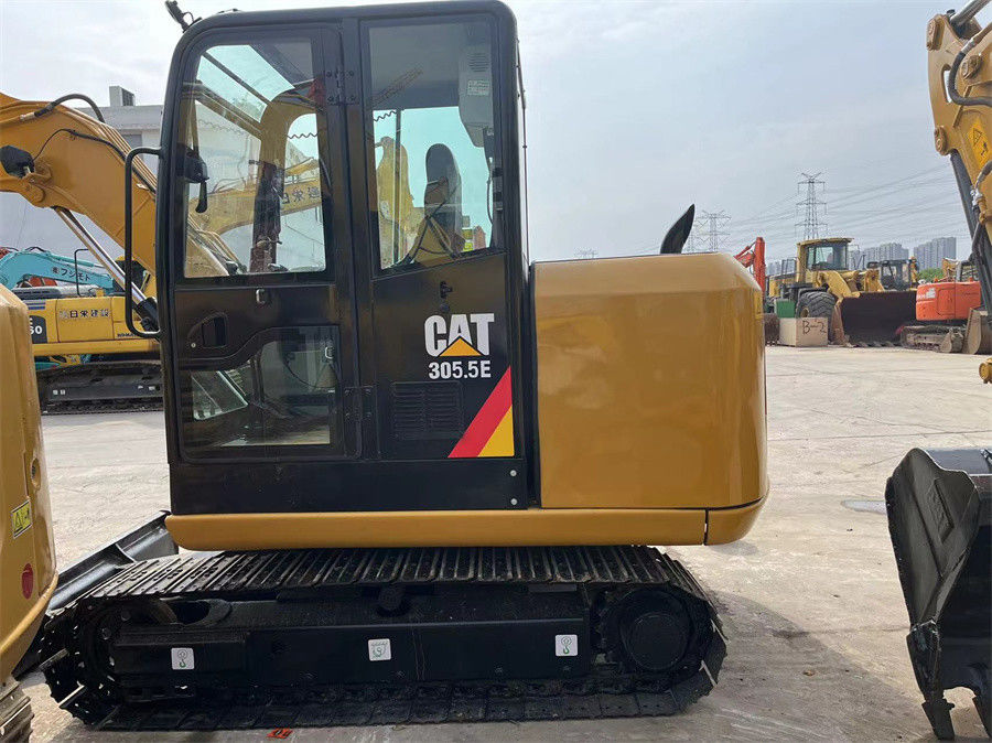 305.5E2 بیل مکانیکی کاترپیلار کارکرده 5.5 تنی مینی هیدرولیک بیل مکانیکی خزنده