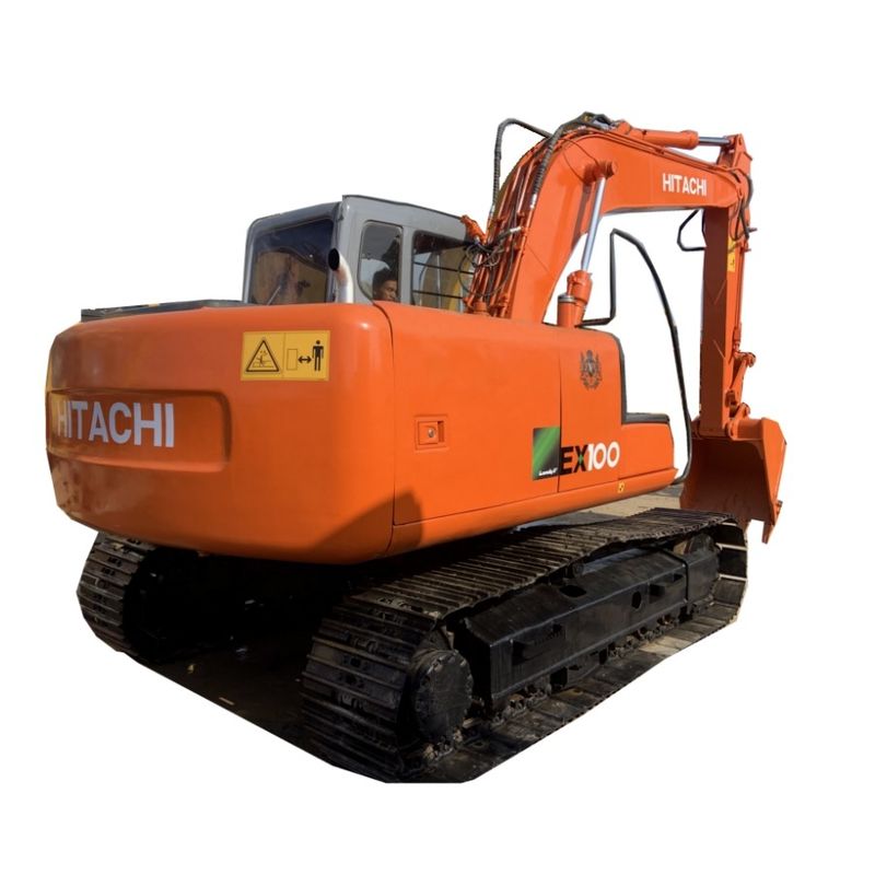 بیل مکانیکی هیتاچی دست دوم EX100 5 میدی هیدرولیک دست دوم 10 تن
