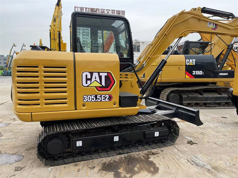 305.5E2 بیل مکانیکی CAT دست دوم کاترپیلار 306 307 308 بیل مکانیکی خزنده