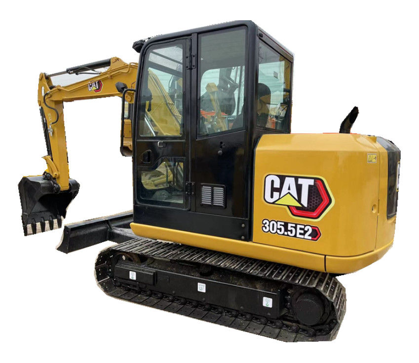 305.5E2 بیل مکانیکی CAT دست دوم کاترپیلار 306 307 308 بیل مکانیکی خزنده