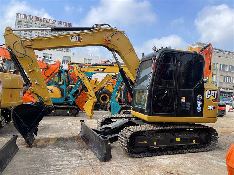 بیل مکانیکی CAT 307E2 دست دوم کاترپیلار 306 307 308 بیل مکانیکی خزنده