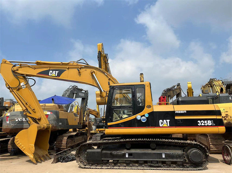 بیل مکانیکی کارکرده کاترپیلار 325BL CAT 323 325 330 Diggers 25 تن متوسط ​​بیل مکانیکی