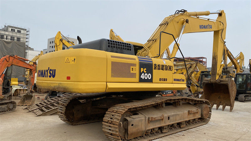 کاماتسو PC400 7 Excavator 40 تن استفاده شده Komatsu Excavators رنگ اصلی