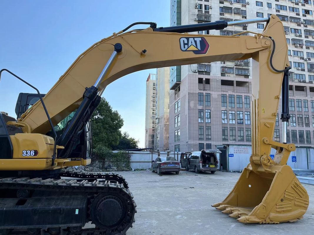 CAT 336GC حفاری های استفاده شده ماشین تمیز 36 تن دست دوم CAT 336 حفاری