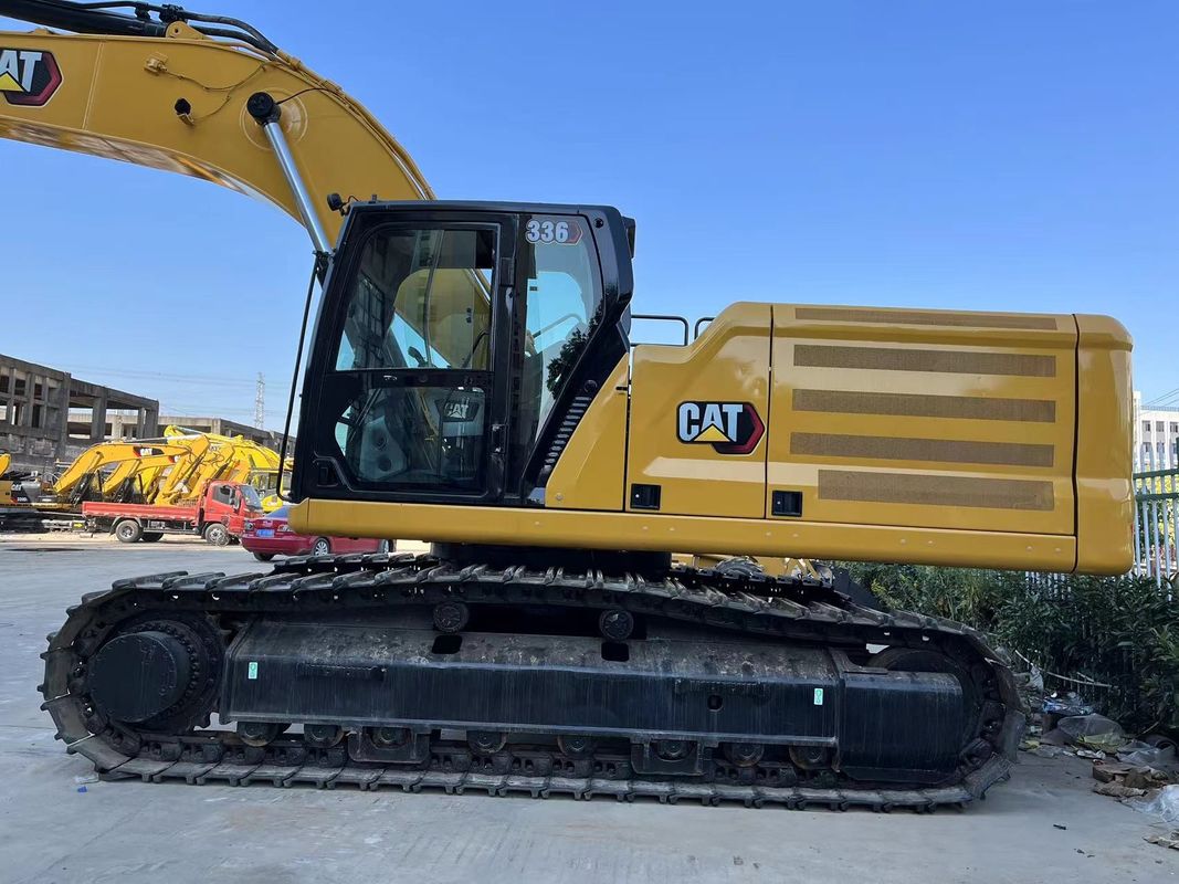 CAT 336GC حفاری های استفاده شده ماشین تمیز 36 تن دست دوم CAT 336 حفاری