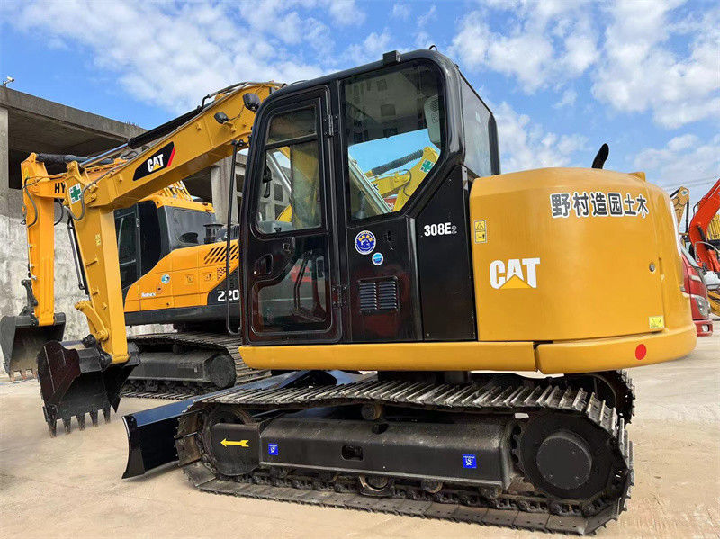 استفاده شده CAT 308E2 Crawler مینی حفاری استفاده شده Caterpillar 306 305 307 308 حفاری