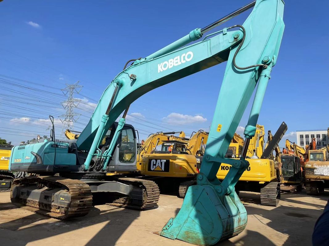 35 تن استفاده شده کوبلکو بزرگ Excavator SK350LC-8 پاک استفاده شده Excavators در ذخیره