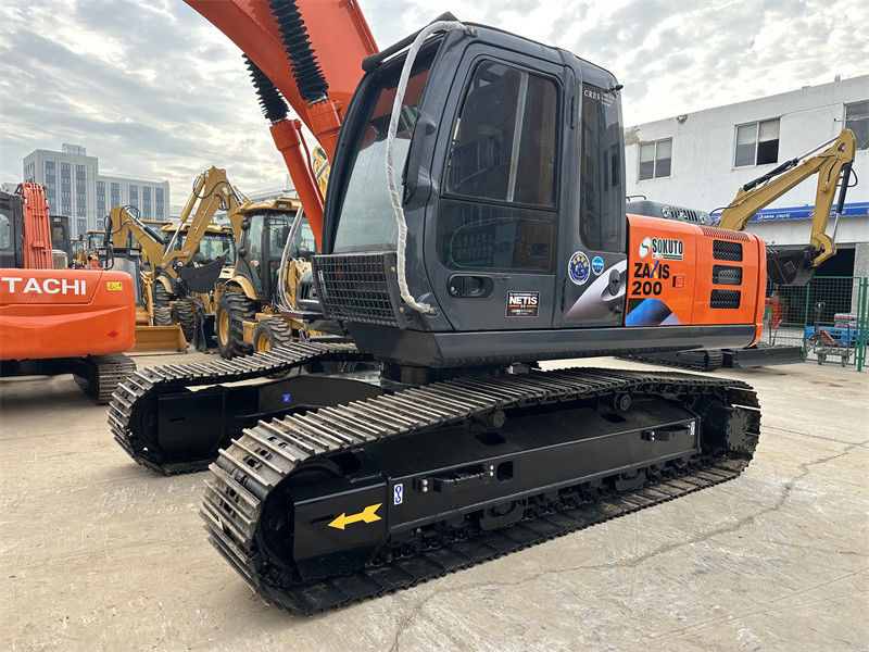 استفاده شده Hitachi ZX200LC حفاری ژاپن منشأ استفاده شده Hitachi Zx200 20 تن حفاری