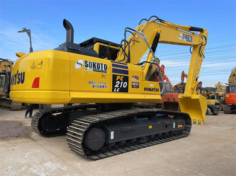 ۲۱ تن استفاده شده ژاپن کاوشگر کاوشگر Komatsu PC210LC-8 کاوشگر معدن کاوشگر