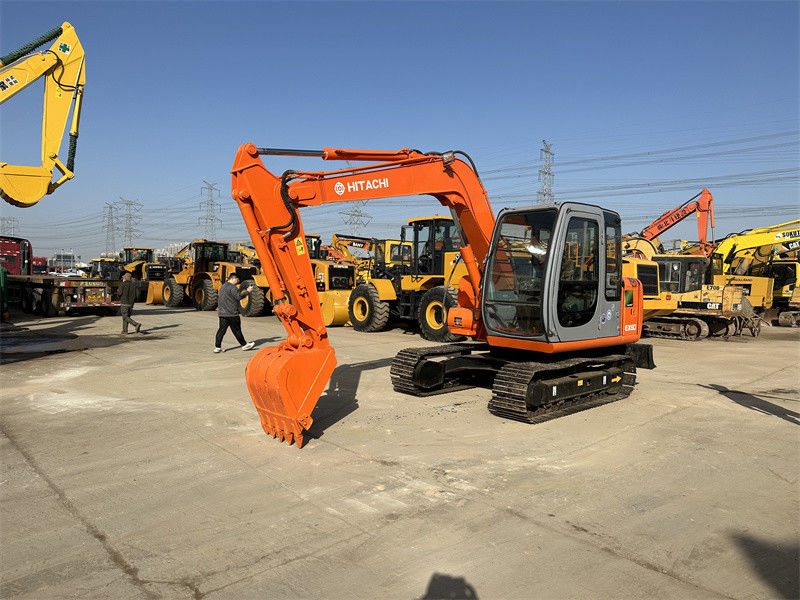 Ex60-5 استفاده شده Hitachi Excavator مینی استفاده شده Excavator 6 تن Hitachi 60