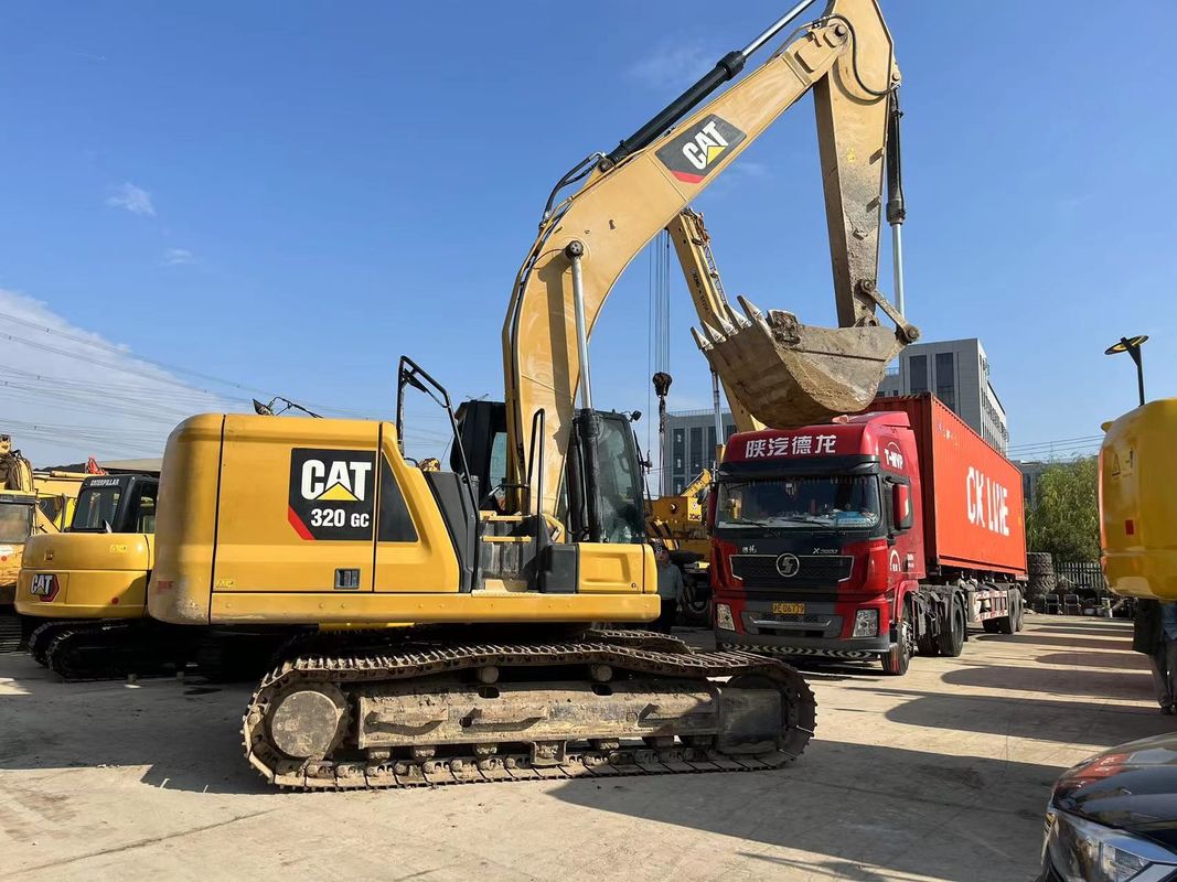کاوشگرهای اصلی استفاده شده CAT 320gc 20 تن کاوشگرهای متوسطه Cat 320 Crawler