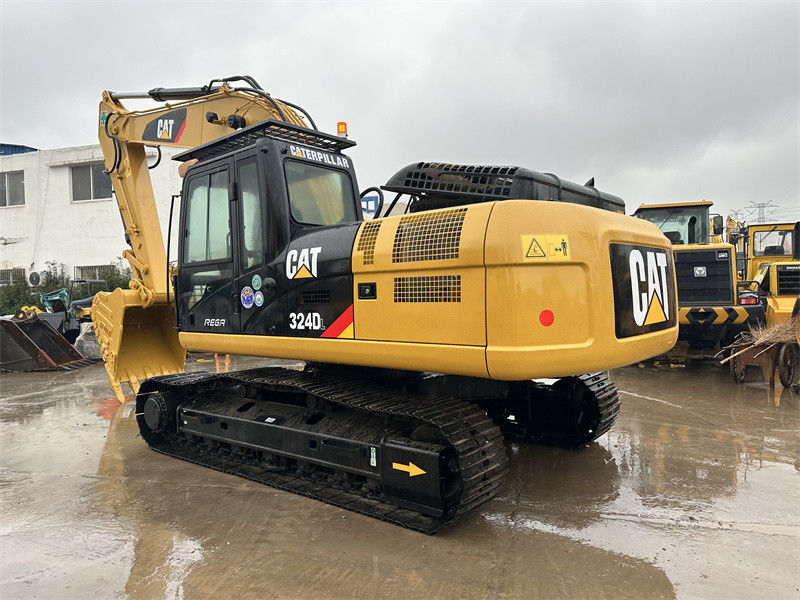 324DL حفاری های استفاده شده CAT 24 تن حفاری های خزنده CAT متوسط Cat 324