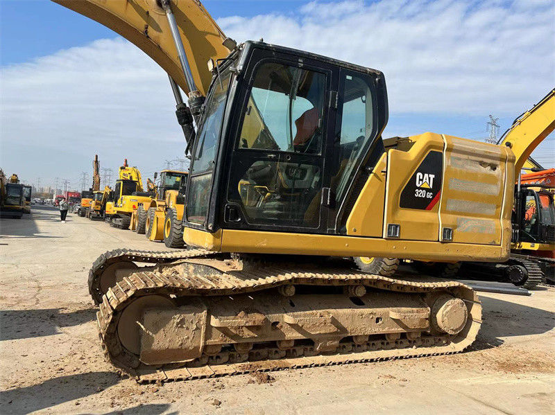 کاوشگر اصلی استفاده شده CAT 320GC سال 2018 دست دوم Caterpillar 320 Excavator
