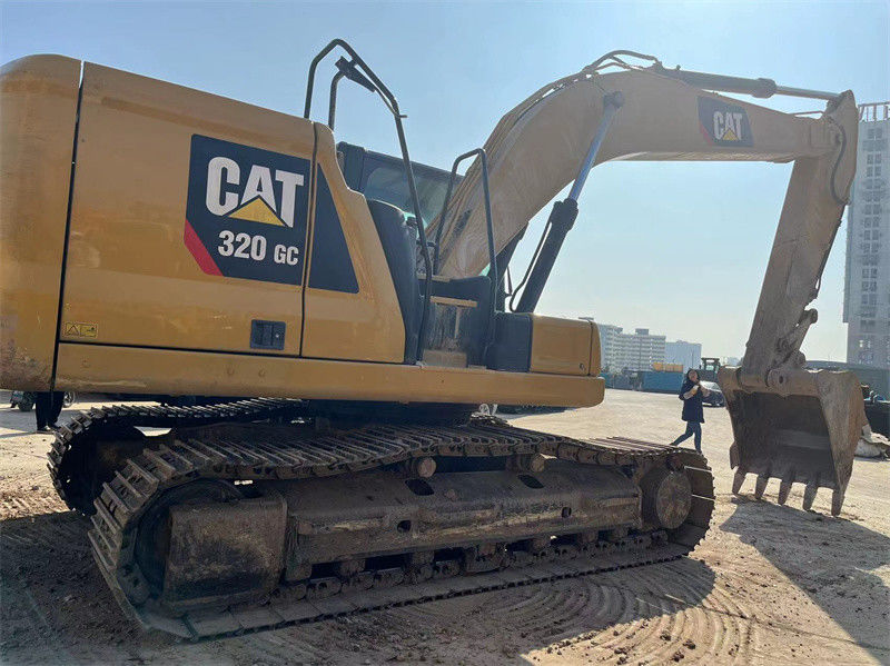 رنگ اصلی استفاده شده CAT 320GC Excavator سال 2019 استفاده شده Caterpillar 320GC Excavator