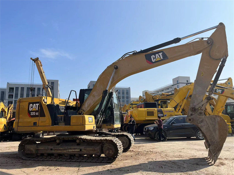رنگ اصلی استفاده شده CAT 320GC Excavator سال 2019 استفاده شده Caterpillar 320GC Excavator
