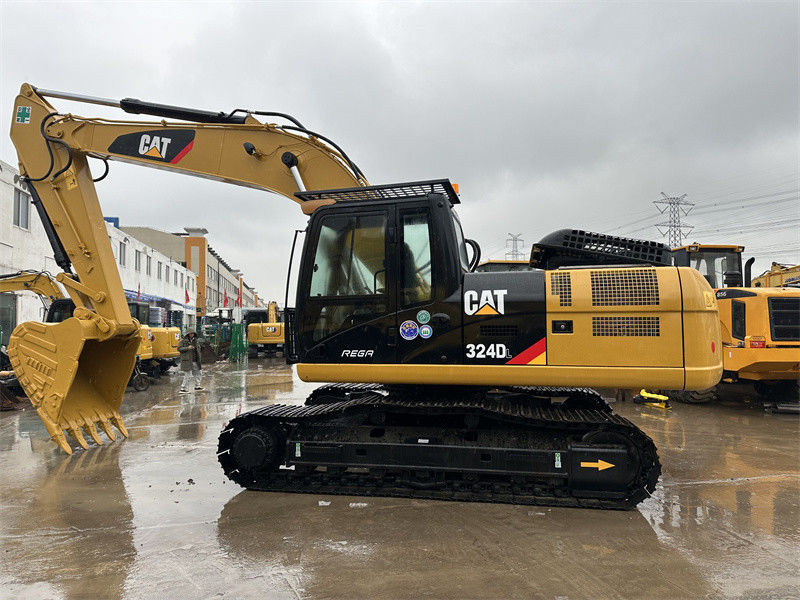 کاوشگر استفاده شده CAT Crawler Excavator 324DL کاوشگر استفاده شده Caterpillar 320D 32GC 324D در حالت عالی