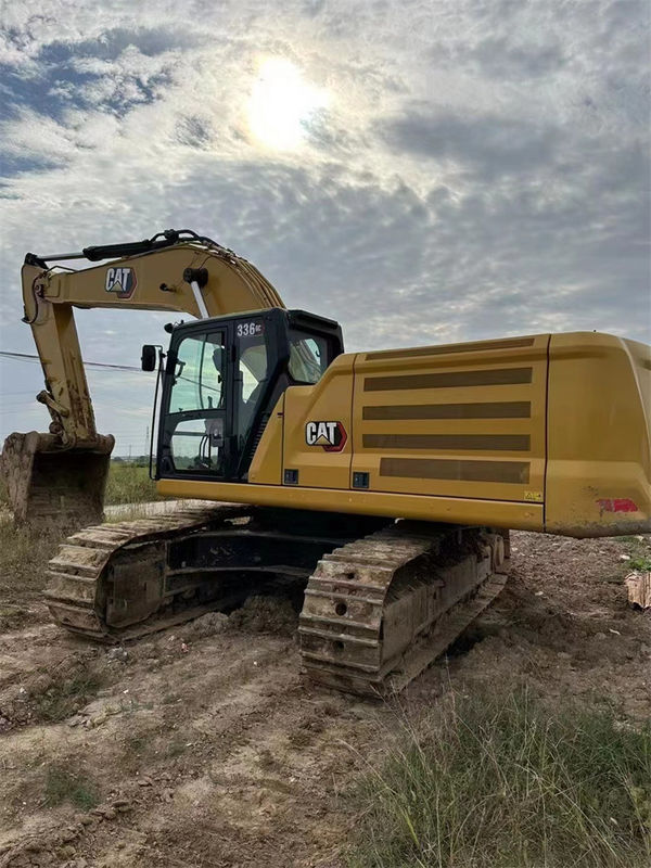 حفاری استفاده شده CAT 336GC دست دوم 36 تن CAT 336 حفاری بزرگ