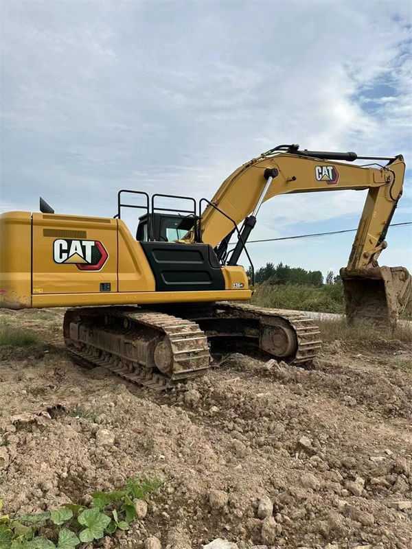حفاری استفاده شده CAT 336GC دست دوم 36 تن CAT 336 حفاری بزرگ