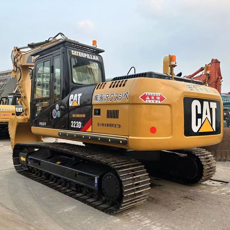 استفاده شده Caterpillar 323DL کاوشگر هیدرولیک کشنده وزن 23 تن موتور CAT C6.6