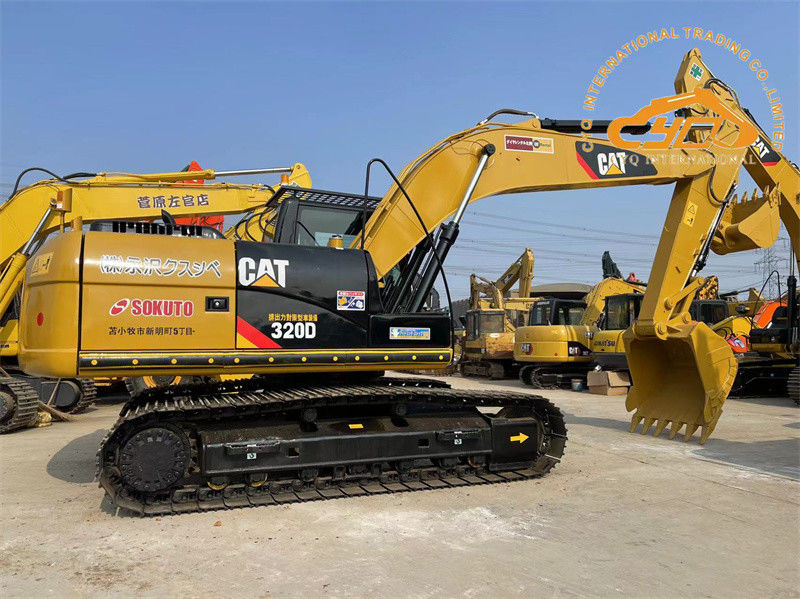 کاوشگرهای استفاده شده CAT با موتور تزریق مکانیکی کاوشگرهای استفاده شده Caterpillar 320