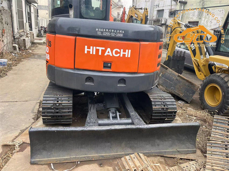استفاده شده مینی حفاری هیتاچی ZX60USB استفاده شده 6 تن Hitachi ZX60 Crawler Excavator