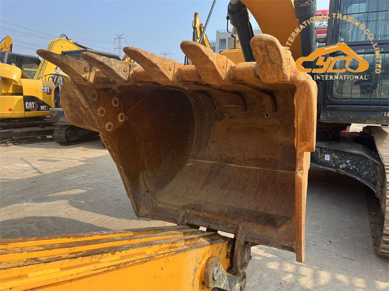 رنگ اصلی استفاده شده هیوندای 220LC-9S حفاری 22 تن دست دوم هیوندای 220 Digger