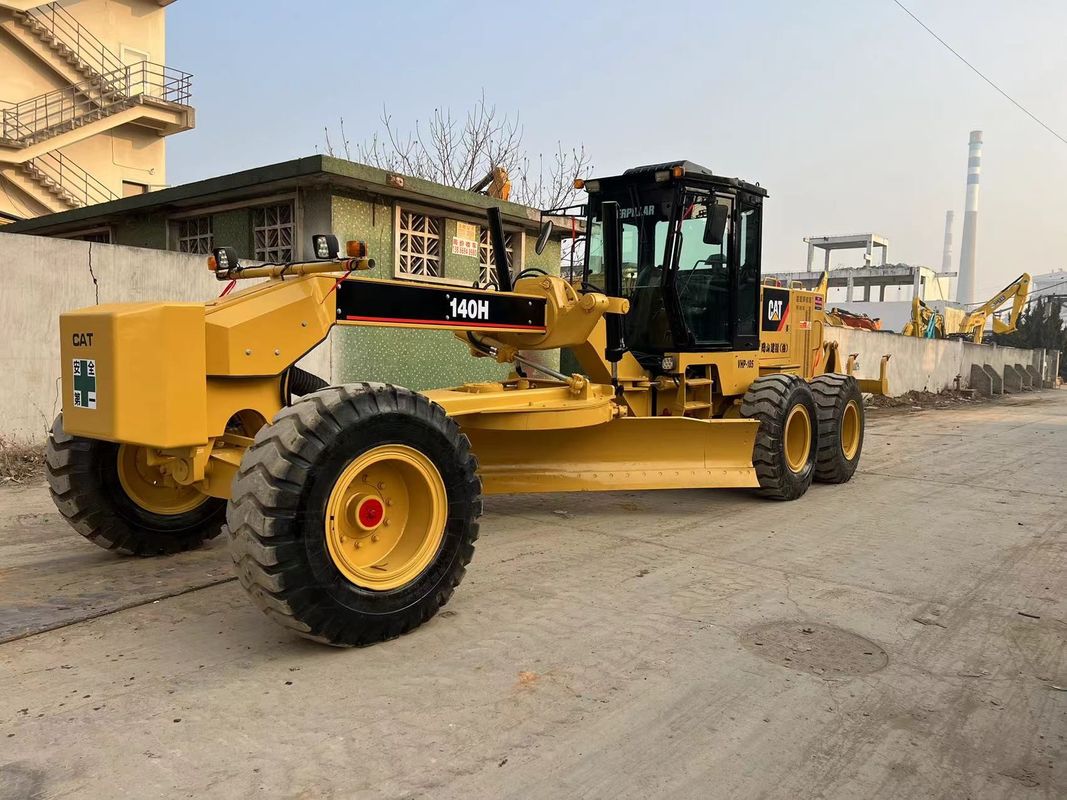 140H استفاده شده Caterpillar Motor Grader در حالت خوب دست دوم Cat 140 Motor Grader