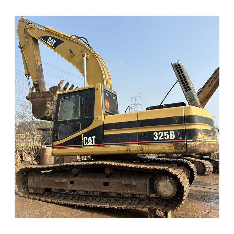 استفاده شده Caterpillar CAT 325BL حفاری حفاری هیدرولیک Crawler Excavator قدرتمند موتور تزریق مستقیم