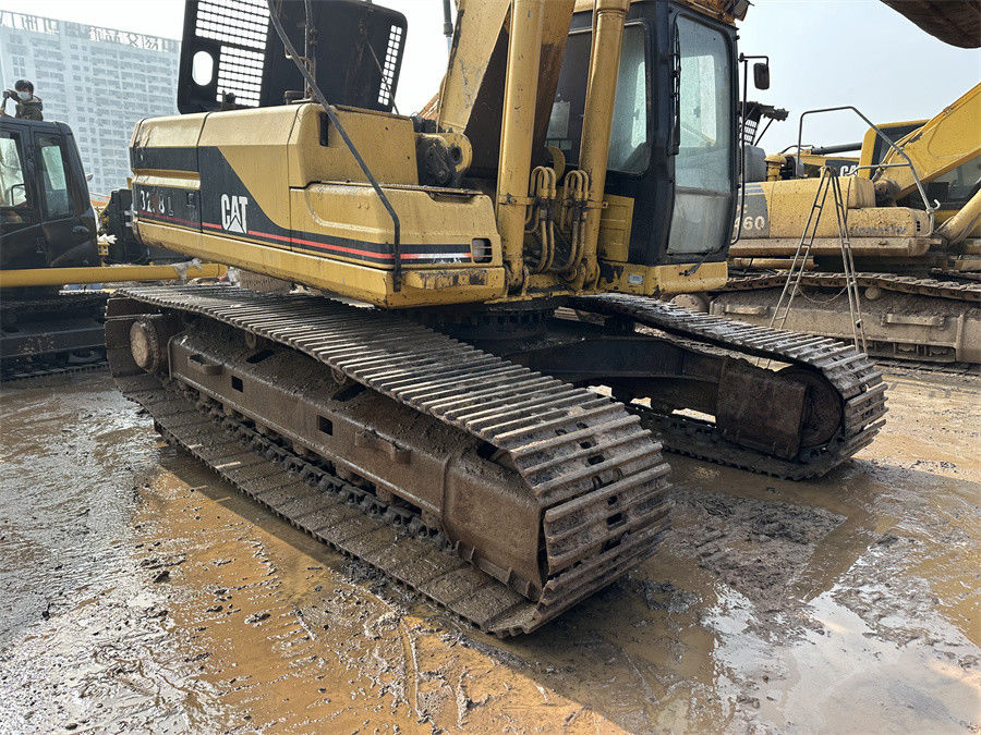 استفاده شده Caterpillar CAT 325BL حفاری حفاری هیدرولیک Crawler Excavator قدرتمند موتور تزریق مستقیم