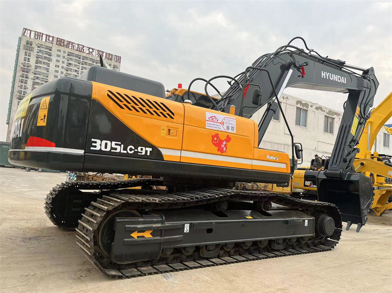 305LC-9T استفاده شده Hyundai Excavator 30 تن کره استفاده شده Hyundai Excavator