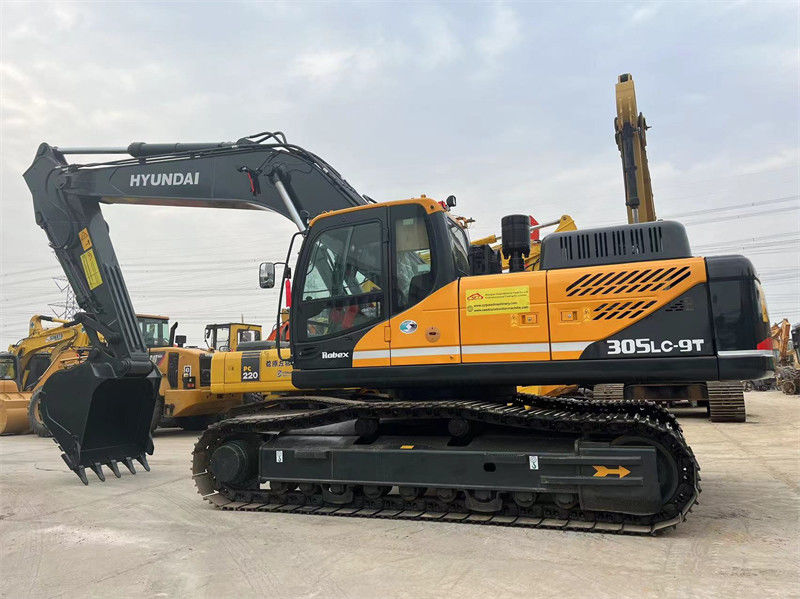 305LC-9T استفاده شده Hyundai Excavator 30 تن کره استفاده شده Hyundai Excavator