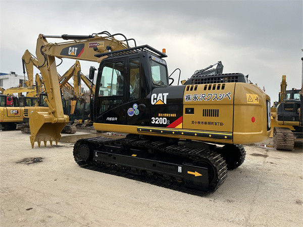 کاوشگر جابجا کننده نوع استفاده شده Caterpillar Excavator 320D2 برای نیازهای ساختمانی شما