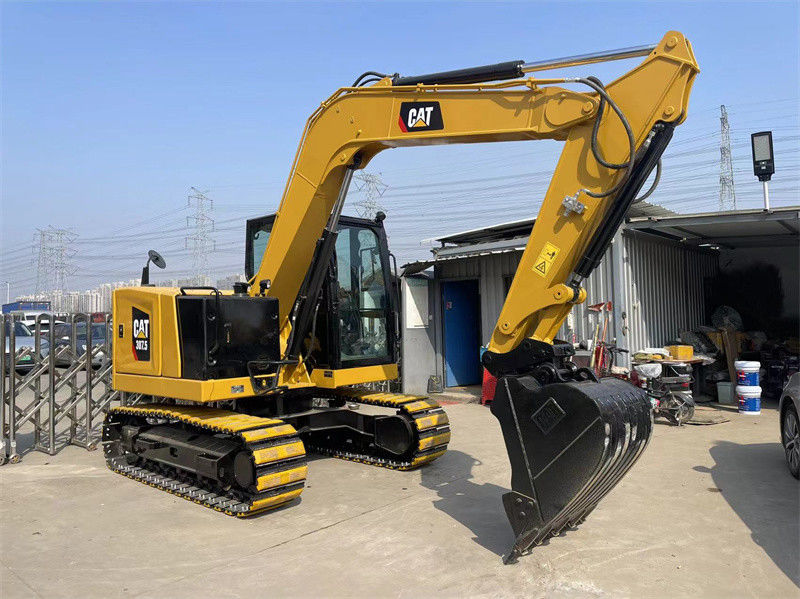 مدل جدید CAT 307.5 مینی Excavators استفاده شده Caterpillar 306 307 308 Crawler Excavator