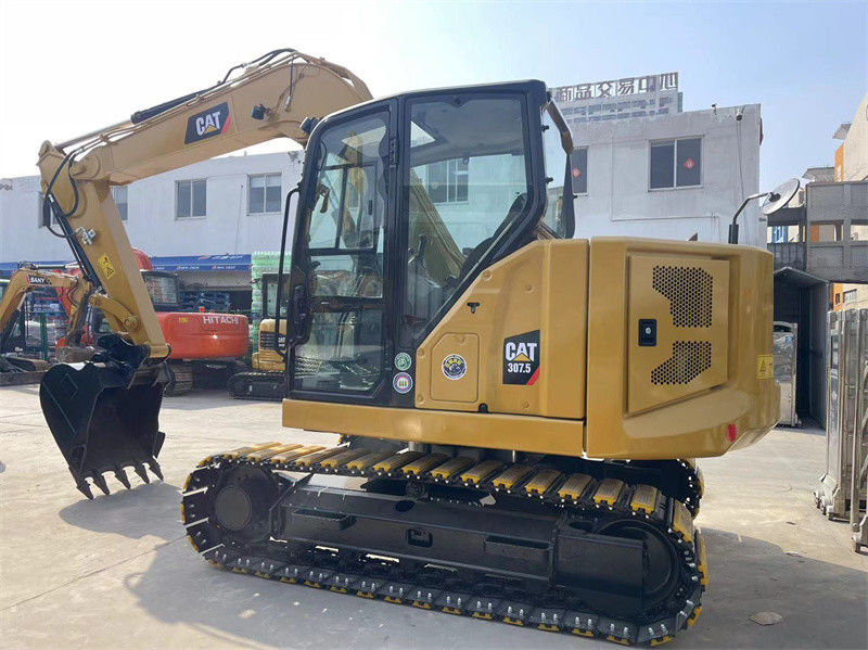 مدل جدید CAT 307.5 مینی Excavators استفاده شده Caterpillar 306 307 308 Crawler Excavator