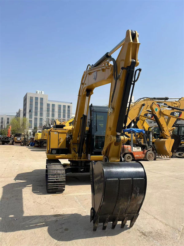 7 تن استفاده شده CAT مینی حفاری 307E2 Caterpillar 305 306 307 حفاری های خزنده