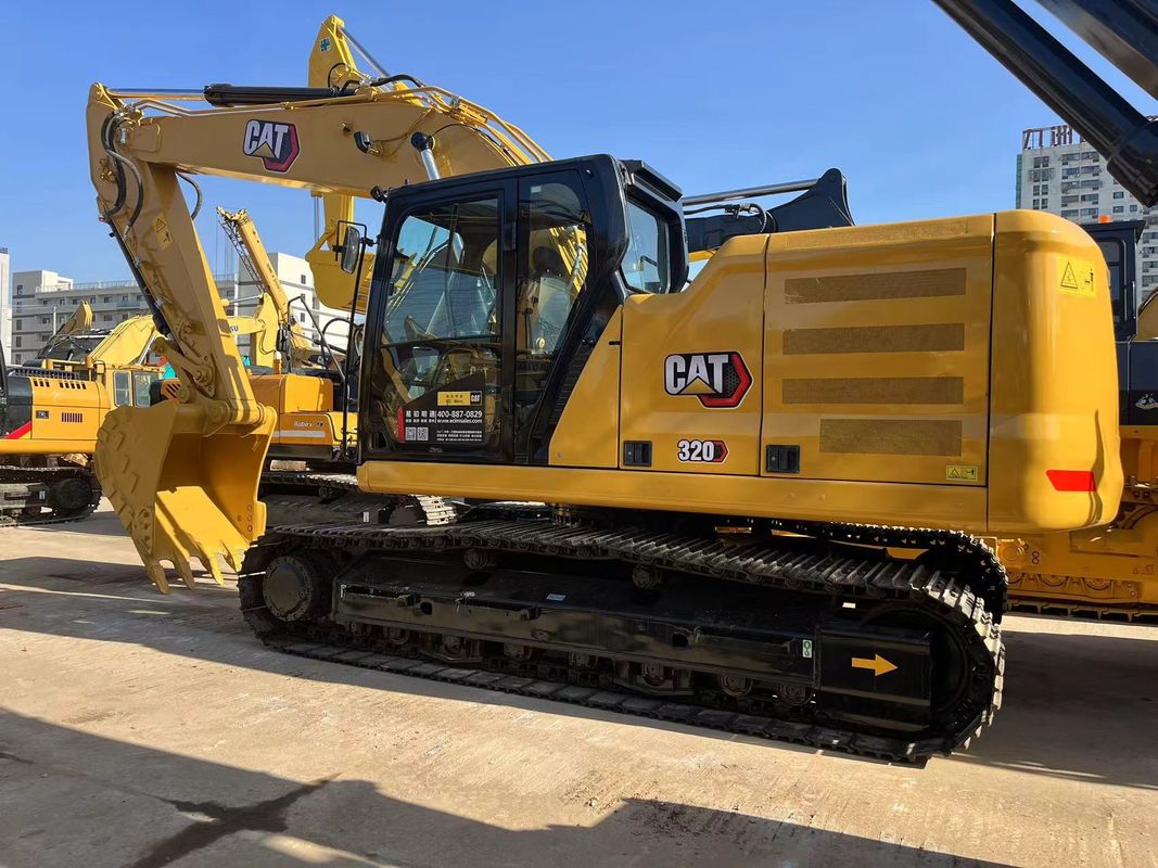 6-سیلندری Cat 320 اصلی Excavator با Cat C7.1 موتور