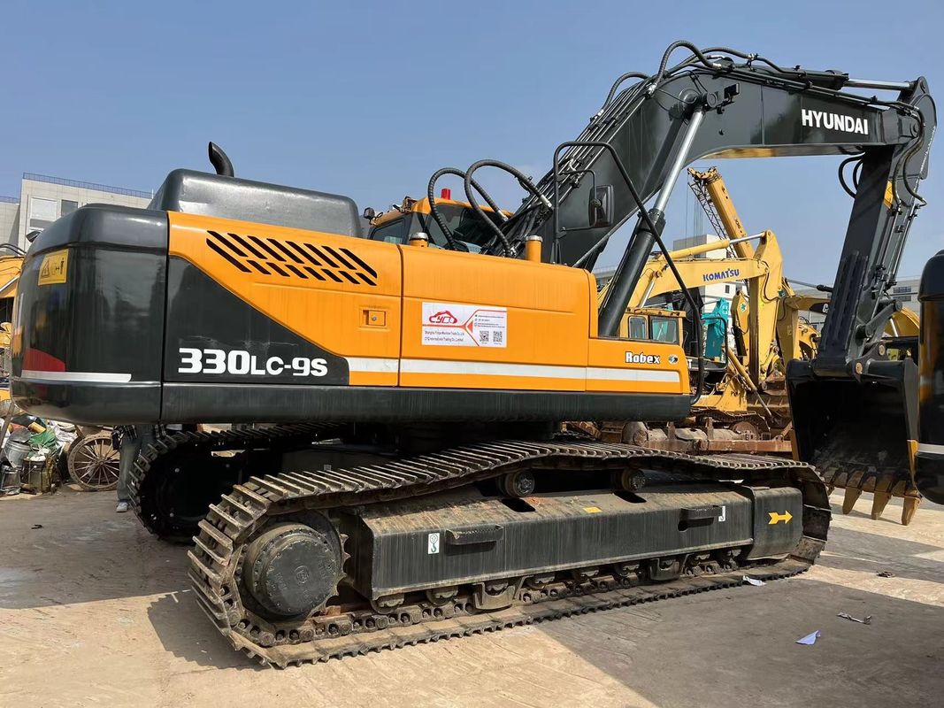هیوندای 330lc-9s حفاری استفاده شده 33 تن حفاری بزرگ