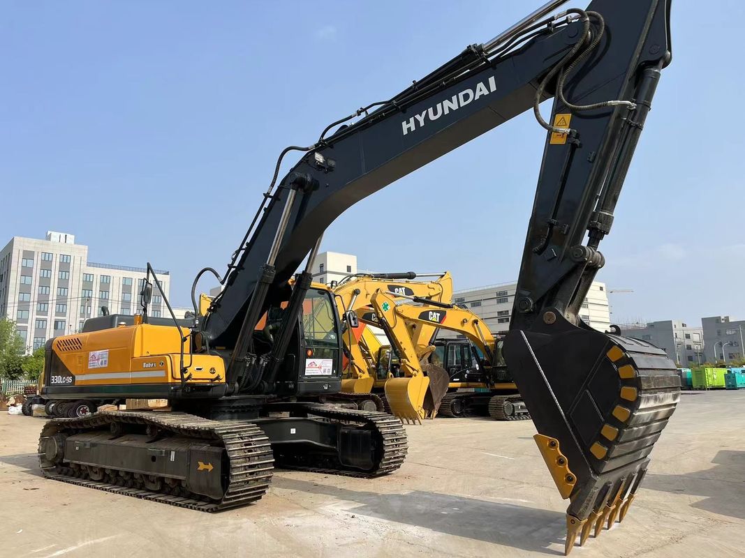 هیوندای 330lc-9s حفاری استفاده شده 33 تن حفاری بزرگ