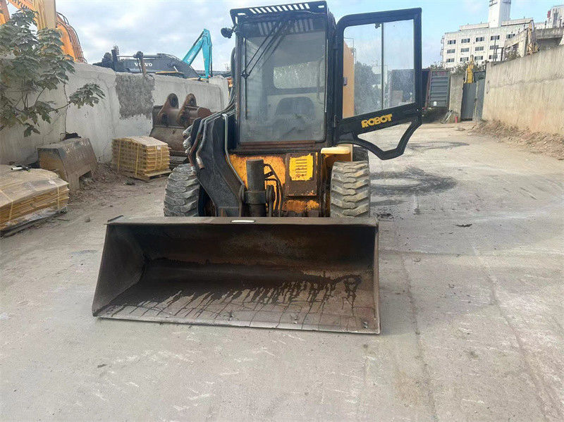 JCB 185 مینی اسکید لودر استفاده شده JCB 175 مینی چرخ لودر اسکید استیر