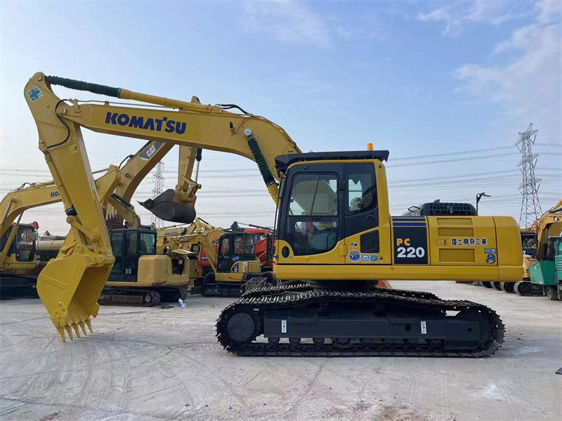 کیفیت بالا استفاده شده ژاپن Excavator Komatsu PC220-8 Excavator PC200 PC220 PC240
