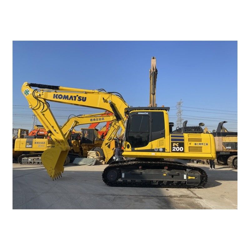 فروش داغ استفاده شده ژاپن حفاری 20 تن استفاده شده Komatsu PC200-8N1 حفاری PC220 PC210