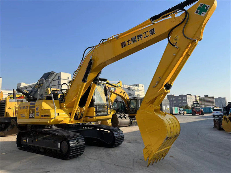 فروش داغ استفاده شده ژاپن حفاری 20 تن استفاده شده Komatsu PC200-8N1 حفاری PC220 PC210
