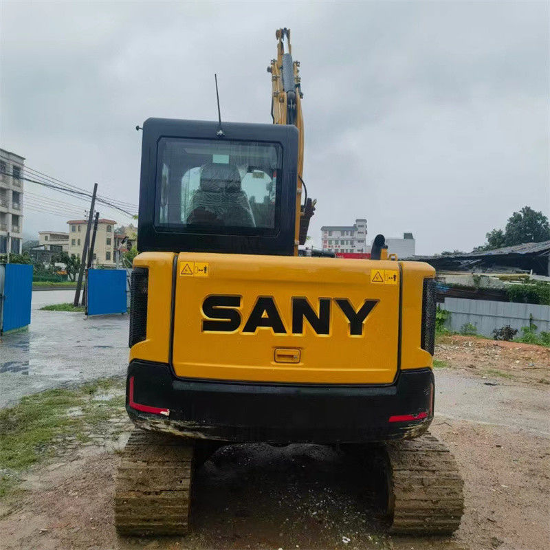 چین Sany SY60C Pro حفاری استفاده شده دست دوم 6 تن Sany sy60 Mini Digger