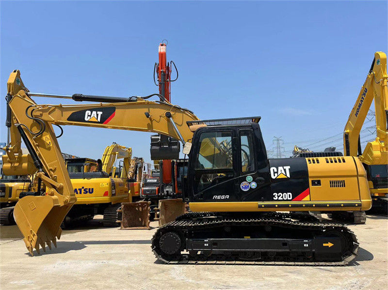 CAT 320D استفاده شده حفاری برای معدن دست دوم Caterpillar 320D2 320GC Crawler Excavator