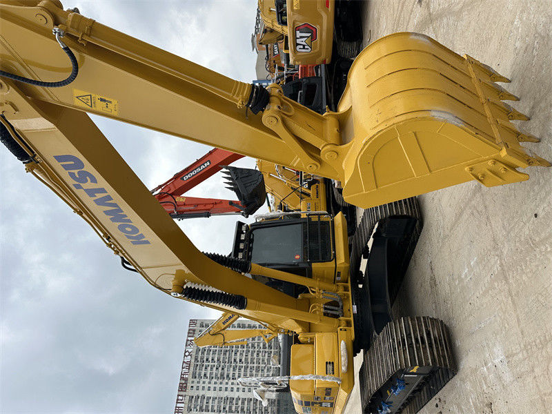 استفاده شده Komatsu PC200-8 استفاده شده ژاپن حفاری حالت عالی حفاری هیدرولیک متوسط