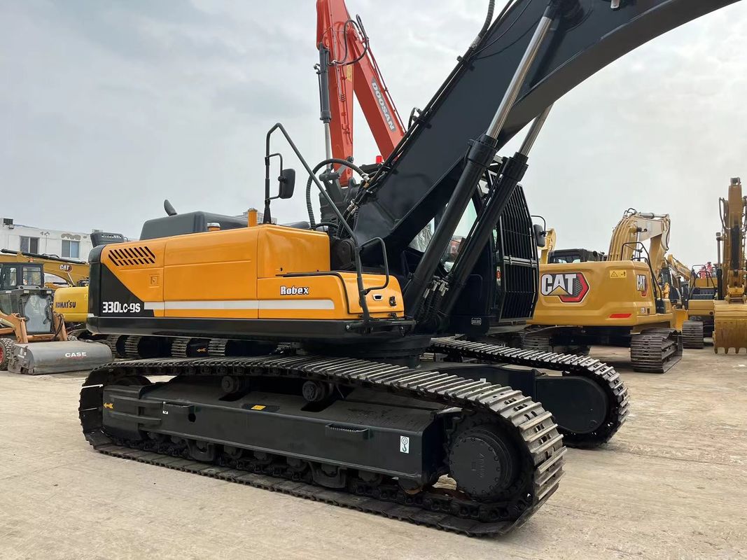 330LC-9S استفاده شده حفاری 210 KW قدرت موتور برای عملکرد صاف و سریع
