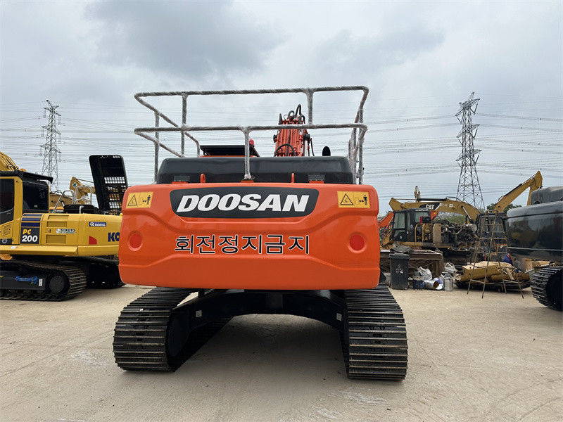 قدرت موتور 180 KW Doosan DX260 حفاری های مورد استفاده با ظرفیت سطل 1.2 M3